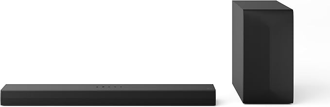 LG S60T 3.1 ch. Soundbar with Wireless Subwoofer, Dolby Audio, TV Synergy, Wow Interface, AI Sound Pro (2024 Model)