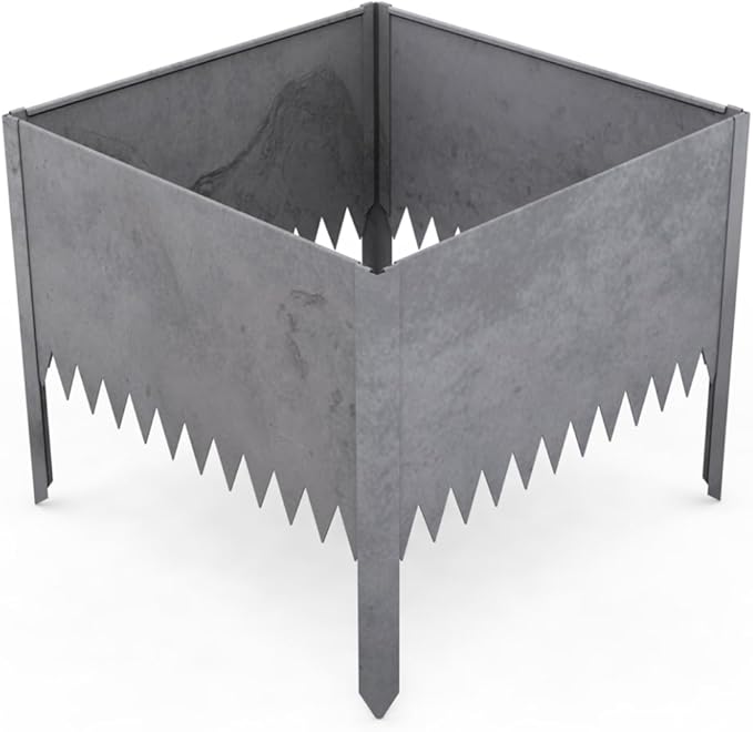 Raised Garden Bed Kit - COR-Ten Steel (14" COR-Ten Steel, 2 FT x 2 FT)