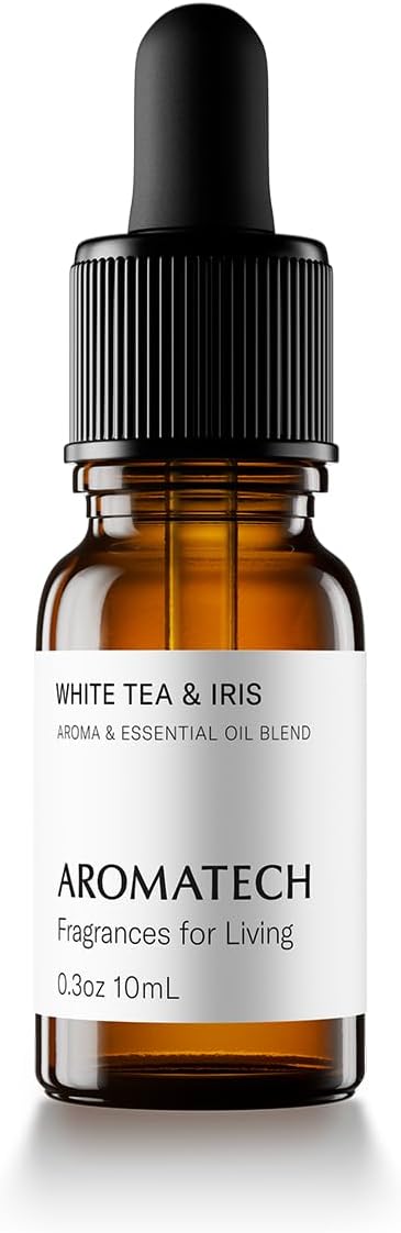 AromaTech White Tea & Iris for Aroma Oil Scent Diffusers - 10 Milliliter