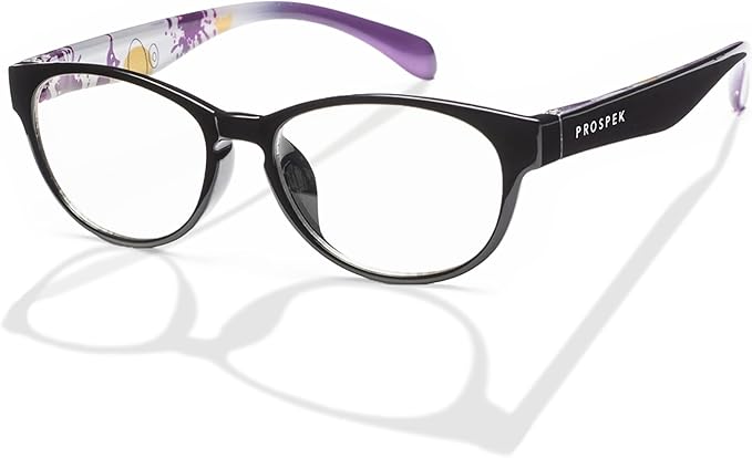Prospek Blue Light Flasses for Women I Lightweight I Durable Frame for Computer with Anti-glare to Reduce Eyestrain I CATEYE