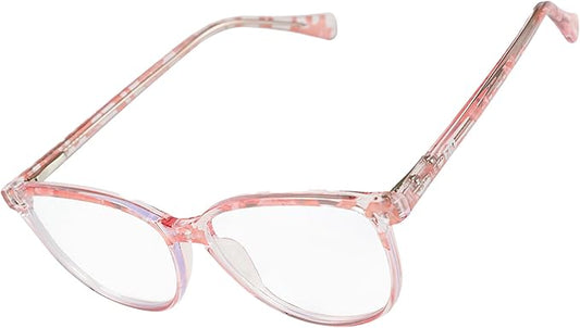 100% Blue Light Blocking Glasses - Women + Men - Better Sleep - Anti Eye Strain Protection - Computer Screens Gaming