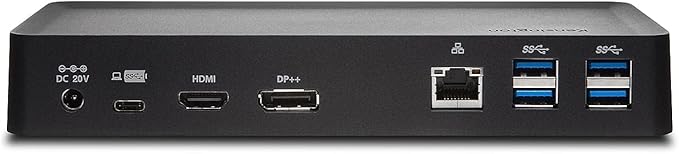 Kensington SD4700P Displaylink Docking Station – Dual Display for Any MacBook M1/M2/M3/M4 or Windows; 60W Power Delivery; TAA Compliant (K38240NA)