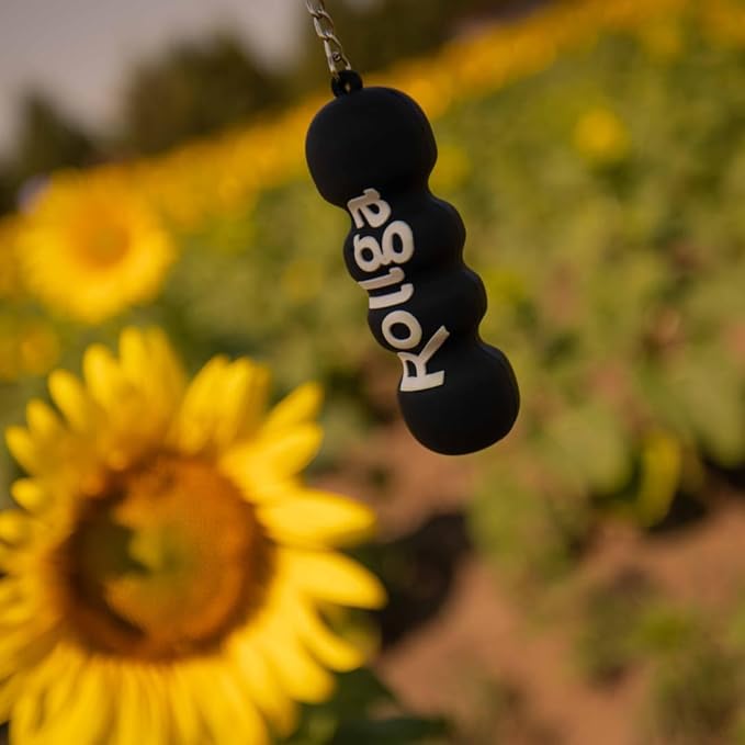 Rollga Micro - The Better Hand & Foot Roller for Plantar Fasciitis, Deep Tissue Massage, Physical Therapy, & Trigger Point Release. More Targeted Pressure Than A Lacrosse Ball. Solid Rubber.