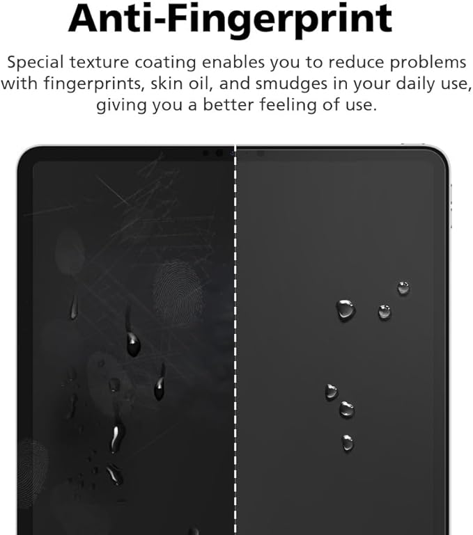 [2-Pack Paperfeel Screen Protector For Xiaoxin Pad 2022 10.6" (P12 10.6" 2022), Anti-Glare Matte PET Film for Drawing and Writing Like on Paper, High Responsive Touch, Easy Installation