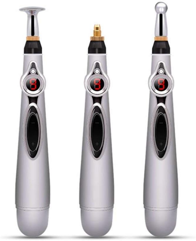 Electronic Acupuncture Pen, 3-in-1 Meridian Energy Pen for Pain Relief, Pain Relief Therapy, Electric Meridians Acupuncture Machine
