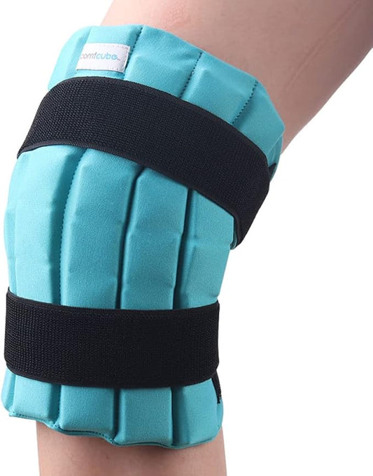 Ice Pack for Knee After Surgery, 2 Hours Long Lasting Cold Pack for Knee Injuries, FSA Eligible, Cold Therapy Flexible Ice Pack for Pain Relief, Swelling, Surgery, ACL, Meniscus Tear