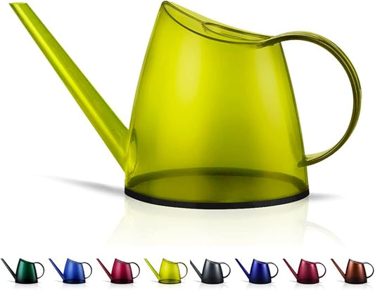 WhaleLife Indoor Watering Can for House Bonsai Plants (1.4L, Green Lemon)