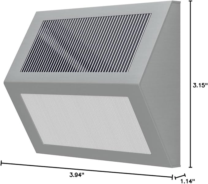 JSOT Solar Deck Lights -12 Pack Solar Fence Lights Waterproof Outdoor Light Fence Post Light for Outside Pool Garden Backyard Patio Yard Wall Stair Step, Warm Light