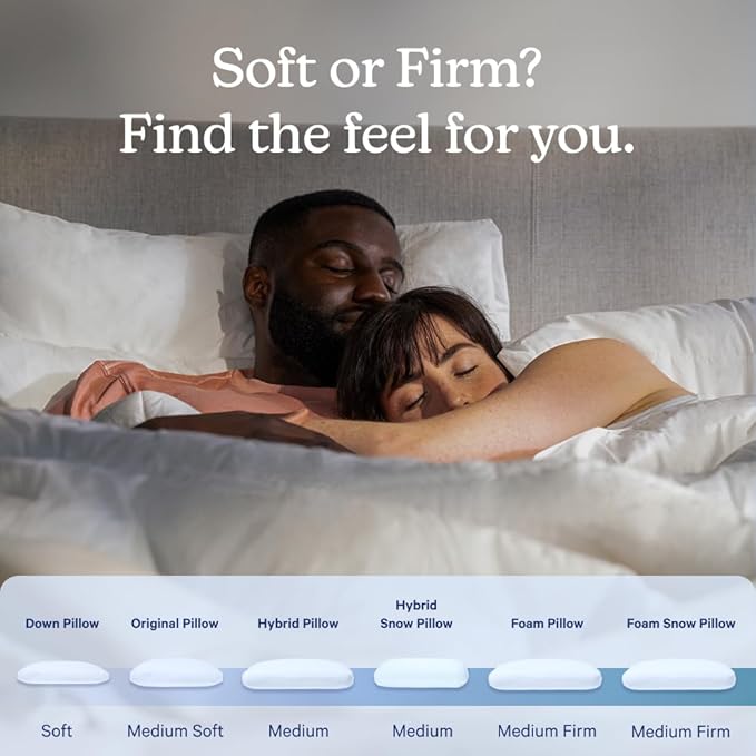 Casper Sleep Original Pillow for Sleeping, Standard, White