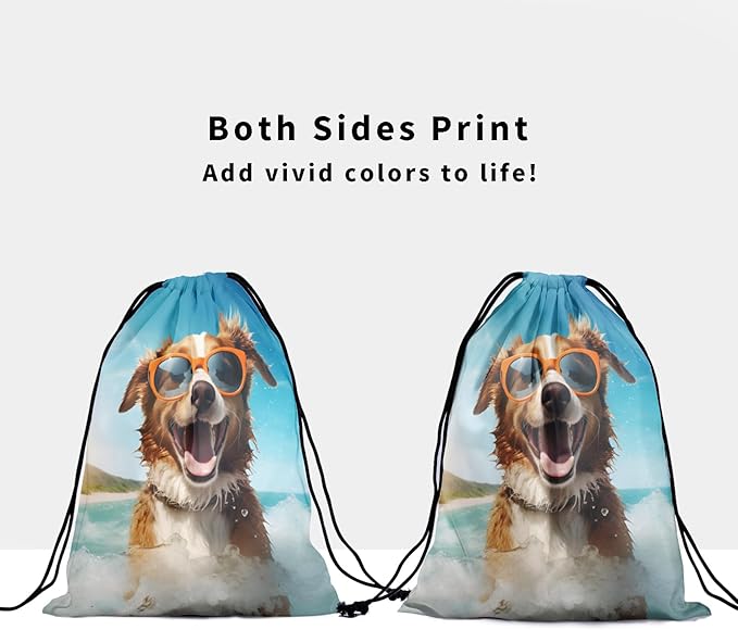 Nerxy Pet Gymnastics Grip Bag Dog Cat Drawstring Grip Bags Puppy Shoe Bag Gym Storage Pouch