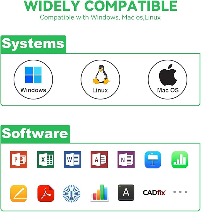 Metallic Presentation Clicker Presenter Remote - Rechargeable Wireless Presenter with Green Laser Pointer, 2 in 1 USB Clicker for PowerPoint & Google Slides, Compatible with MacBook/PC