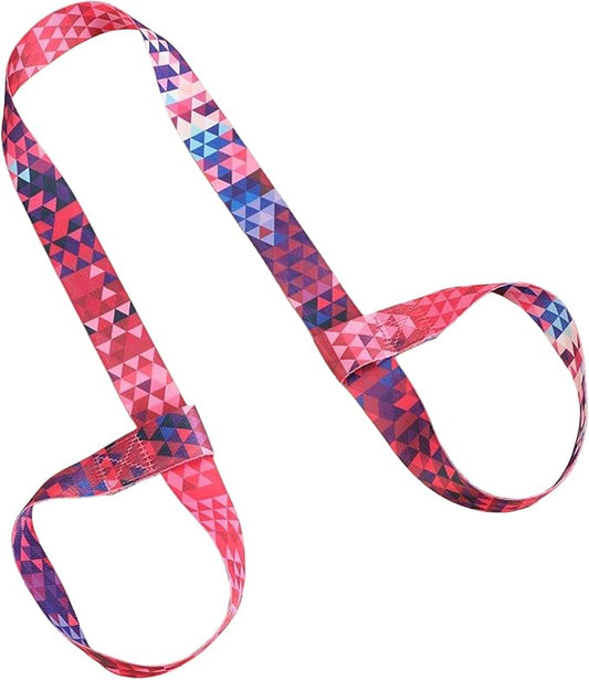Yoga Mat Carrier Strap, Adjustable Thick Straps Sling for Carrying Large Mats, Stretching Ban