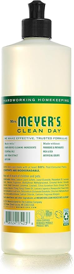 Mrs. MEYER'S Dish Variety Pack Scent, 1 Dish Soap, 1 Dish Soap Refill, 2 CT