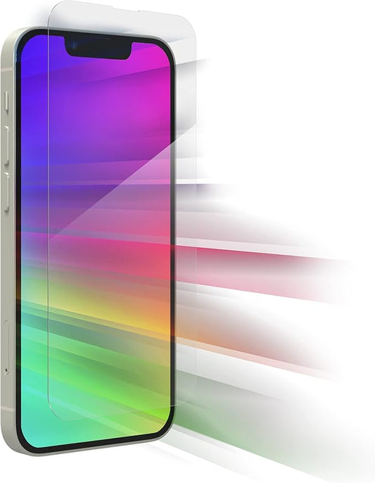 ZAGG XTR Screen Protector - Gaming Glass with D3O - Glass, Case Friendly Screen Protector - Impact & Scratch Protection - Made for Apple iPhone 13 mini, InvisibleShield, Easy to Install