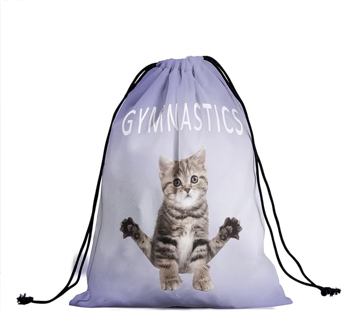 Gymnastics Grip Bag for Gymnasts Gymnastic Drawstring Bag Gym Athlete Bag