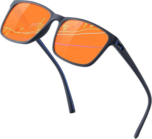 99% Blue Light Blocking Glasses Men Women Lightweight Frame Computer TV Gaming Eyeglasses Reduce Eyestrain