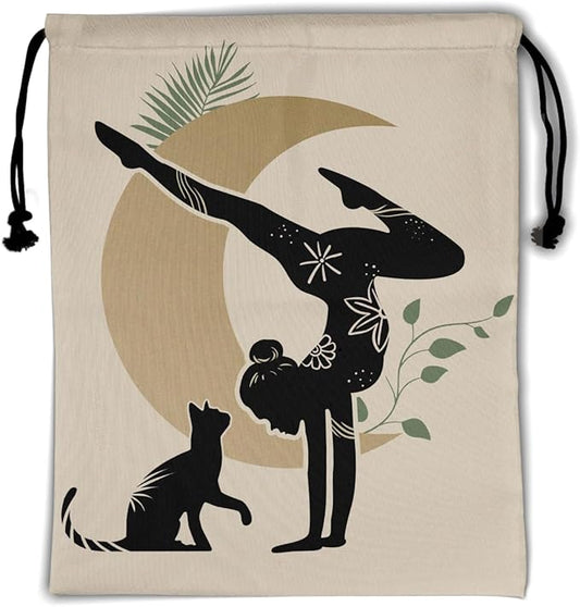 Gymnastics Grip Bag for Gymnasts Gymnastic Drawstring Bag Gym Athlete Bag