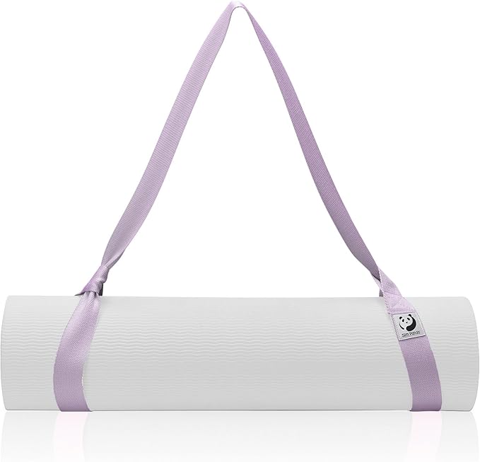 Slim Panda Yoga Mat Straps for Carrying, Adjustable Yoga Mat Carrier, Yoga Mat Sling(Yoga Mat Not Included)