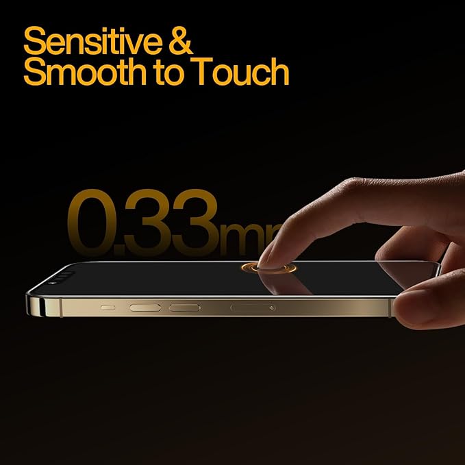 SMARTDEVIL 3 Pack Screen Protector for iPhone 15 Plus Tempered Glass, HD Clear Film, Easy Installation, Dust-Free & Bubble-Free