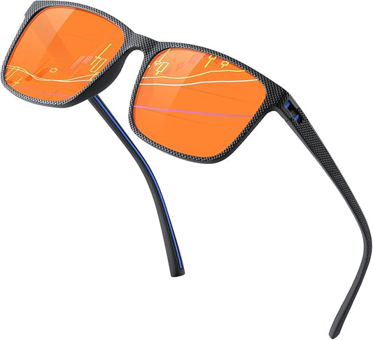 99% Blue Light Blocking Glasses Men Women Lightweight Frame Computer TV Gaming Eyeglasses Reduce Eyestrain