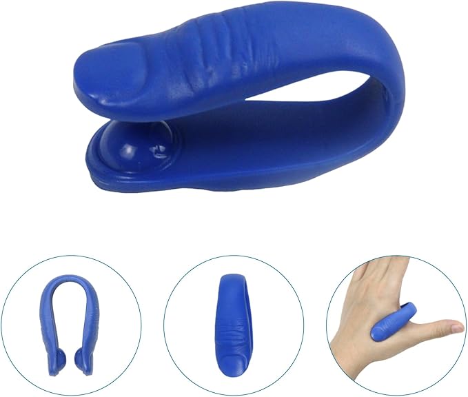 4 Pack Migraine Pressure Point Clips, Effective Acupressure Tools for Headache Relief, Stress Reduction, and Tension Alleviation, LI4 Hand Clips in Assorted Colors