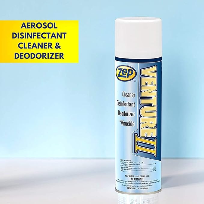 Zep Venture II Disinfectant Spray - 20 oz (Case of 12) 601 - EPA Approved Virucidal