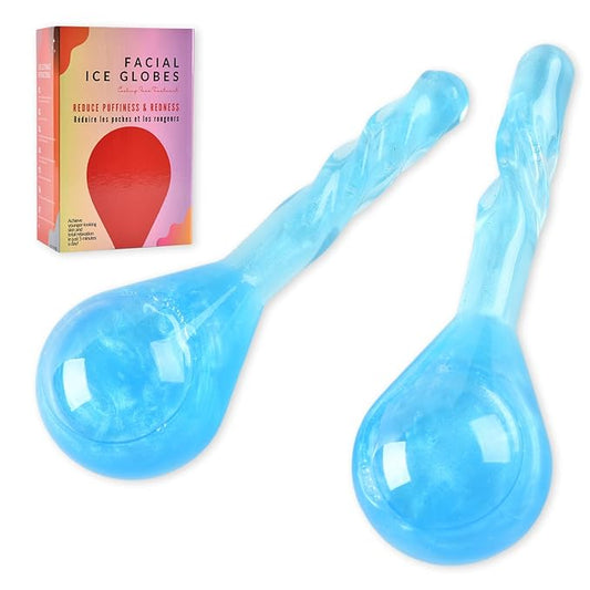 Facial Ice Globes Cryo Sticks, Cooling Beauty Tool for Face, Neck & Eyes, Helps Reduce Puffiness, Refine Pores & Smooth Fine Lines, Cryotherapy Roller for At-Home Skincare Routine