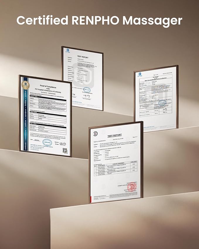 RENPHO Foot Massager Machine with Heat, 3 Air Compression Modes & Levels, Full-Foot Kneading Shiatsu Foot Massage for Plantar Fasciitis & Neuropathy, Gifts for Women & Men Size up to 13