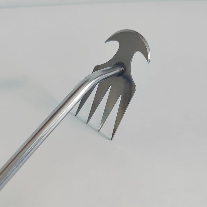 Gardening Tool, Weeder Tool Set Lightweight Easy to Use for Garden & Patio (3pcs Weeder Tool 02)