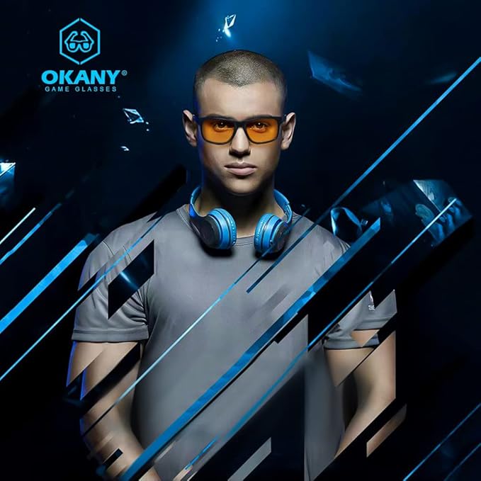 Okany Blue Light Blocking Glasses Gaming Computer Glasses Powerful Professional Screen Filter