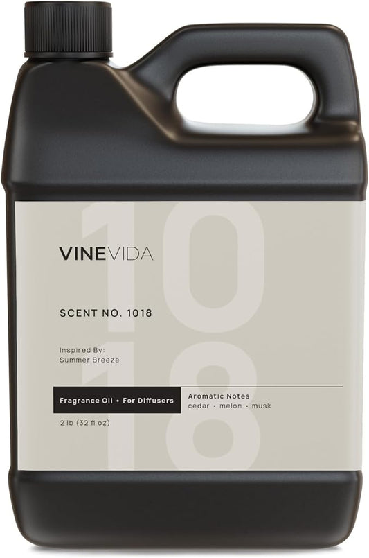 VINEVIDA (32oz) Hotel Fragrance Collection Diffuser Oil - Cold Air Diffuser for Home - Scent No.1018 Inspired by Ritz Carlton