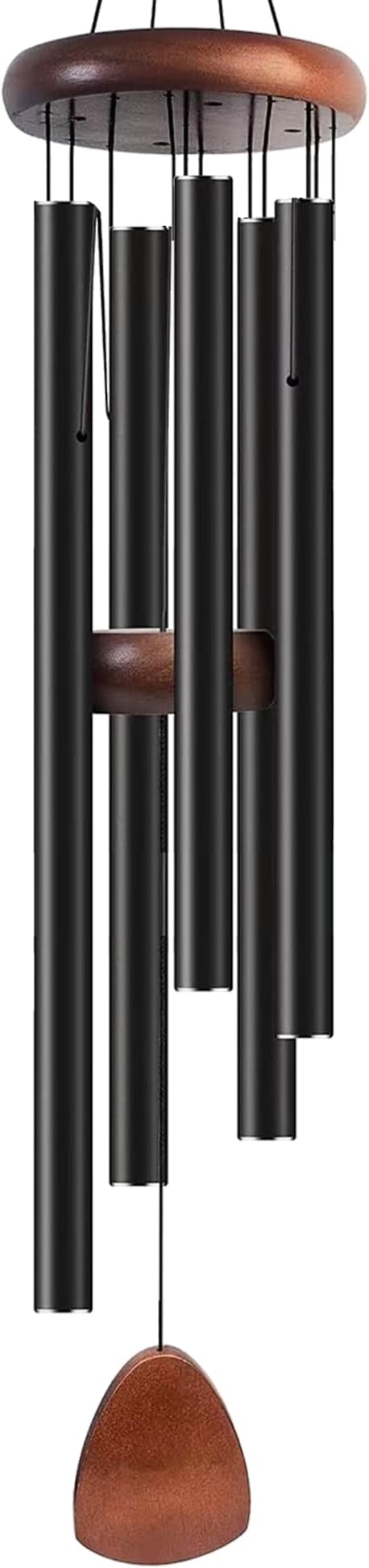 Wind Chime for Outside Deep Tone, 42 inch Large Wind Chimes, 5 Heavy Duty Tubes Aluminium Metal Extra Large Wind Chimes, Decoration for Garden, Patio, Yard, Gift for Mother's Day
