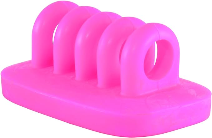 Cable Clip Holder Weighted Desktop Cord Management Fixture (Pink)
