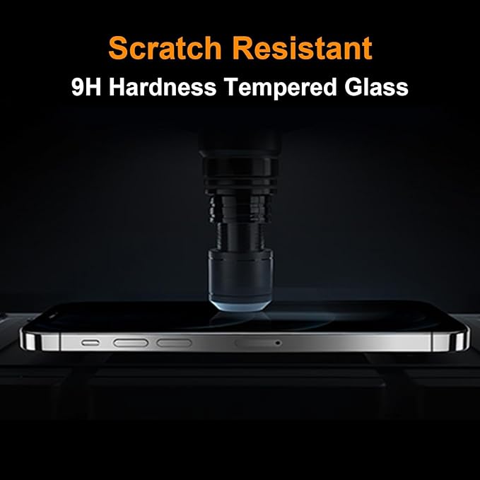OneFish for iPhone 17 Air 6.5inch Tempered Glass Screen Protector 2 Pack Auto Dust-Elimination Easy Installation HD Clear Screen Protector