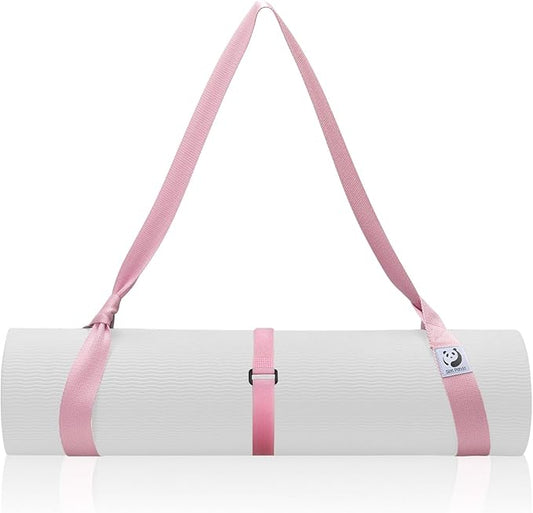 Slim Panda Yoga Mat Straps for Carrying, Adjustable Yoga Mat Carrier, Yoga Mat Sling(Yoga Mat Not Included)