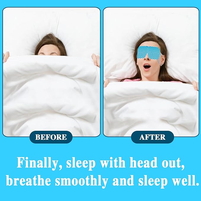 20 Packs Unscented Self Heating Warm Steam Eye Masks for Dry Eyes, Eye Fatigue Relief & Puffy Eyes, Moist Heating Compress Pads for Sleeping, Spa Relaxation, Disposable Eye Mask,Gifts for Women