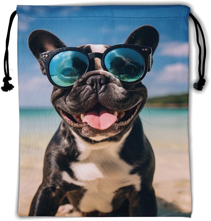 Nerxy Pet Gymnastics Grip Bag Dog Cat Drawstring Grip Bags Puppy Shoe Bag Gym Storage Pouch