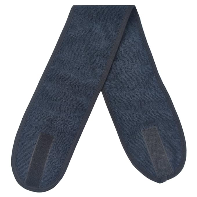 SINLAND Facial Spa Headband For Washing Makeup Cosmetic Shower Soft Women Hair Band 3 Pack