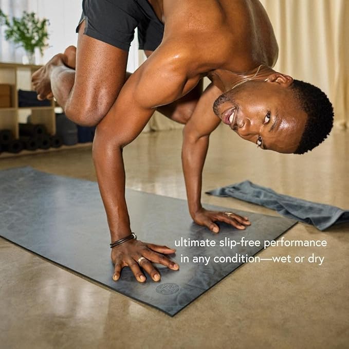 Manduka GRP Adapt Yoga Mat 71" - 5mm | Ultimate Grip | Sweat Ready for Any Style of Yoga | 71 x 24 inches