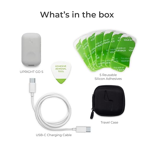 Upright GO S Lite | Posture Corrector Trainer & Tracker for Women & Men with Smart App