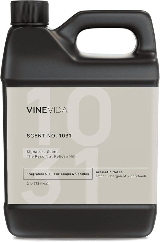 VINEVIDA Scent NO. 1031 Fragrance Oil for Cold Air Diffusers - 32oz (2lbs) - Inspired by: The Resort at Pelican Hill Hotel Fragrance Diffuser Oil - Hotel Scents for Home - Diffuser Oil