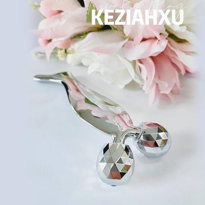 Facial Massage Roller, Gua Sha Face Roller Tool 2-in-1, Skin Care Roller for Face Neck Body, Reduce Puffiness Remove Wrinkles,Gift for Women. (Facial Roller Tool)