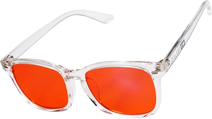 100% Blue Light Blocking Glasses - Women + Men - Better Sleep - Anti Eye Strain Protection - Computer Screens Gaming