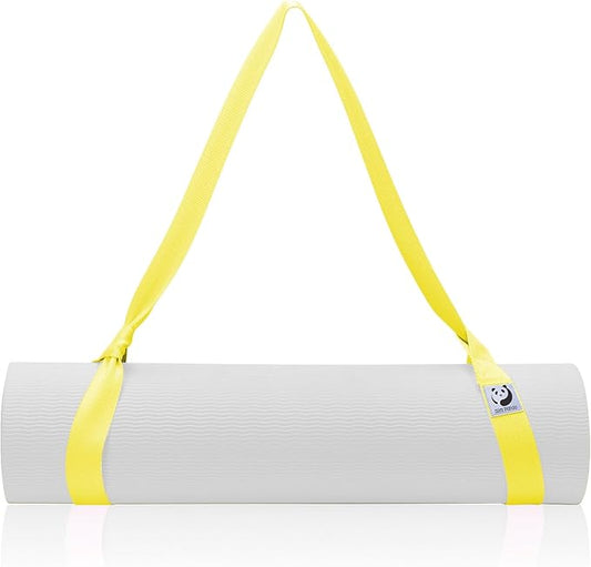 Slim Panda Yoga Mat Straps for Carrying, Adjustable Yoga Mat Carrier, Yoga Mat Sling(Yoga Mat Not Included)