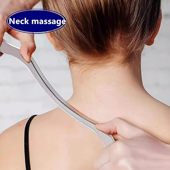 Gua Sha Massage Tools,Fascia Blaster Lymphatic Drainage Massager Stick, Cellulite Massager Muscle Roller Scraper Tool (Medium)