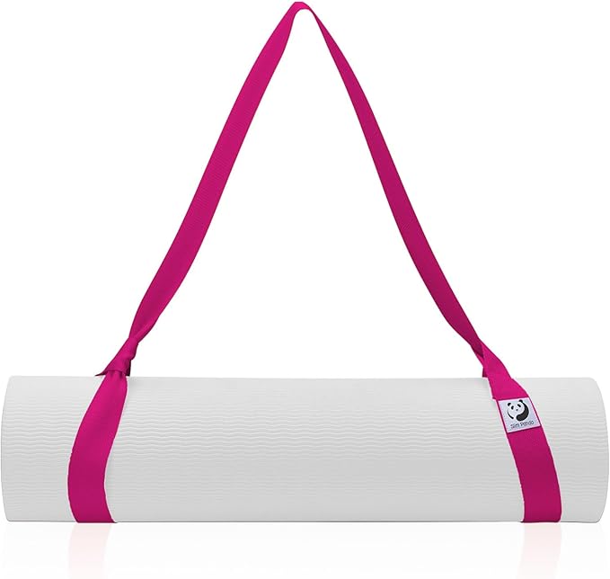Slim Panda Yoga Mat Straps for Carrying, Adjustable Yoga Mat Carrier, Yoga Mat Sling(Yoga Mat Not Included)