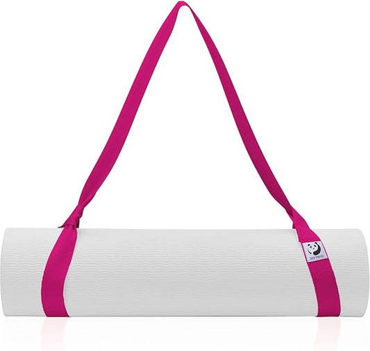 Slim Panda Yoga Mat Straps for Carrying, Adjustable Yoga Mat Carrier, Yoga Mat Sling(Yoga Mat Not Included)
