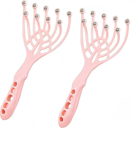 GSHOW Head Scalp Massager Hair Scratcher Massage Comb Portable Scalp Stress Relax Tool