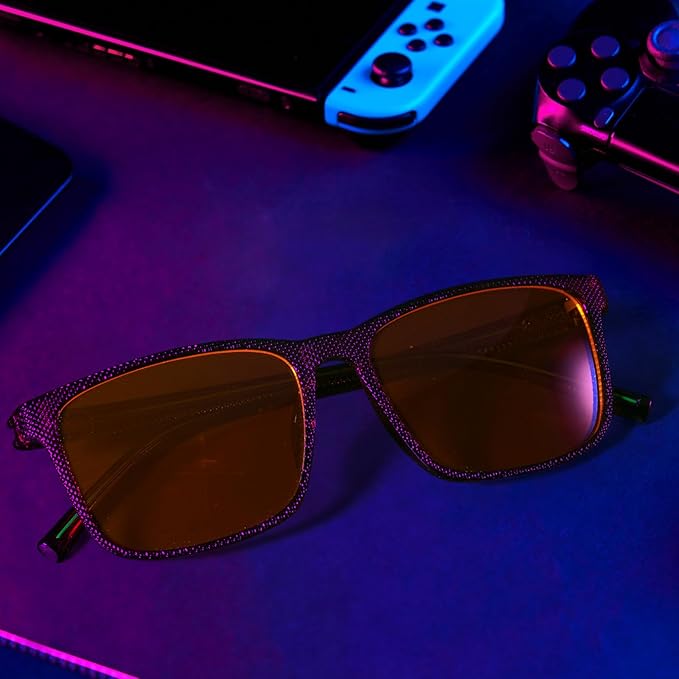 99% Blue Light Blocking Glasses Men Women Lightweight Frame Computer TV Gaming Eyeglasses Reduce Eyestrain