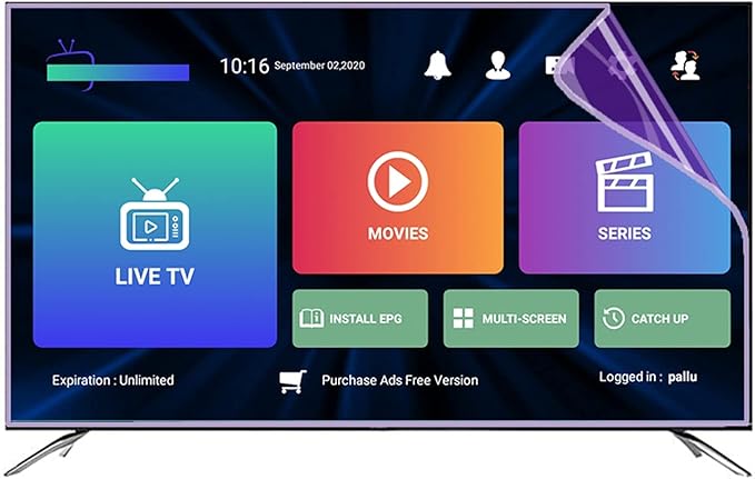 Privacy screen monitor Clear image, screen protector, Easy to assemble Prevent myopia, Suitable for LCD, LED, 4K OLED&QLED (Color : HD Version, Size : 37 inch 819X460mm)
